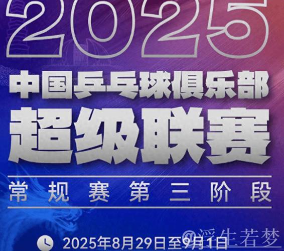 2025年乒超联赛中国赛场震撼开启 2025年乒超联赛中国赛场震撼开启
